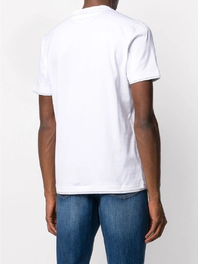 Shop Brunello Cucinelli Cotton T-shirt In White