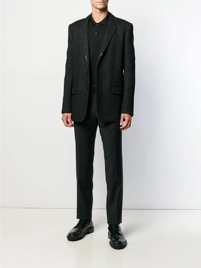 Shop Saint Laurent Suit In Black