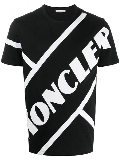 Shop Moncler Cotton Logo T-shirt