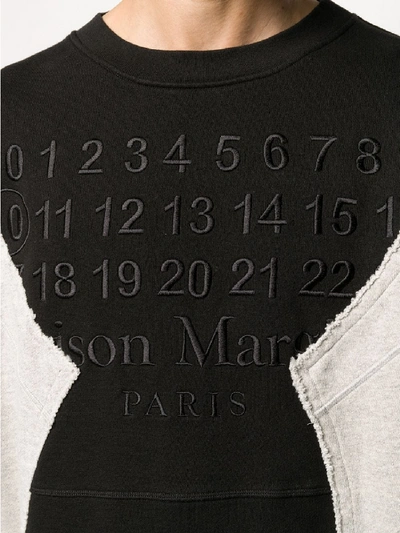 Shop Maison Margiela Print Cotton Sweatshirt