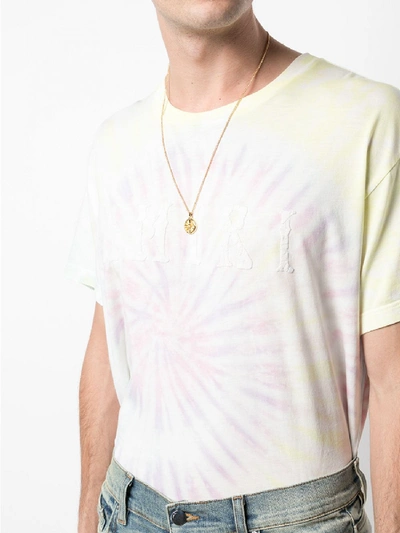 Shop Amiri Tie Dye  Hippie Tee Shirt In Multicolor