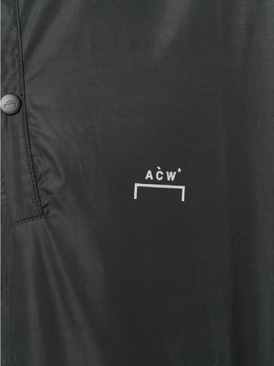 Shop A-cold-wall* Logo Polo In Black