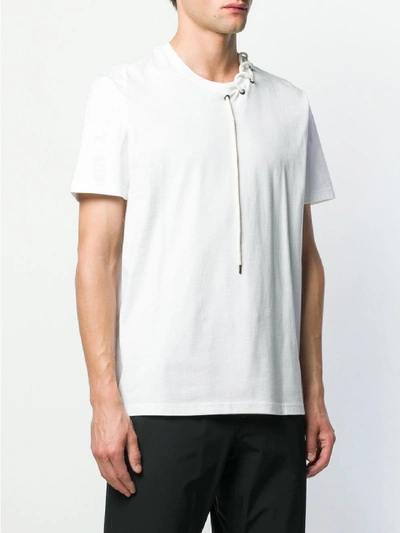 Shop Craig Green Laced T-shirt In White