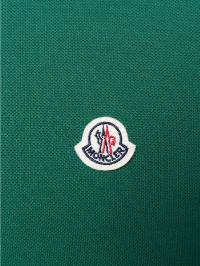 Shop Moncler Cotton Logo Polo