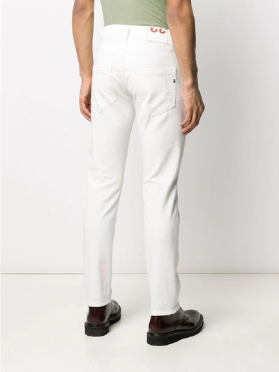 Shop Dondup Mius Denim Jeans In White