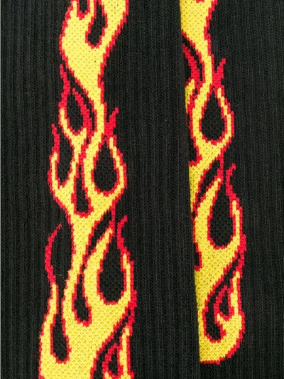 Shop Palm Angels Flame Socks