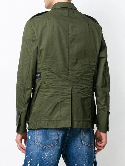 Shop Dsquared2 Giacca In Green