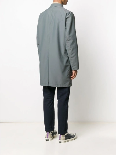Shop Kired Ben Wool Coat In Grey