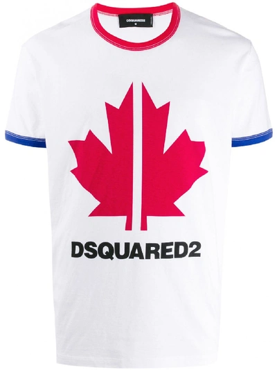 Shop Dsquared2 Cotton T-shirt In White