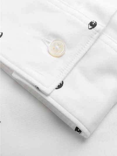 Shop Kenzo Cotton Shirt In White