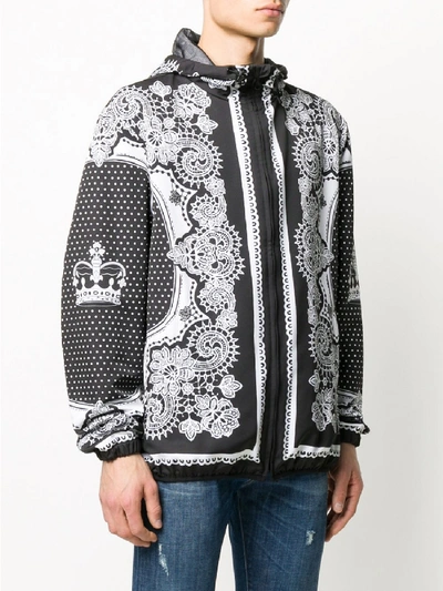 Shop Dolce & Gabbana Jacket With Zip In Black