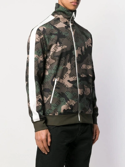Shop Valentino Camouflage Vltn Sweatshirt