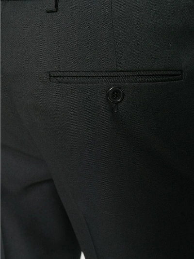 Shop Saint Laurent Wool Blend Suit In Black