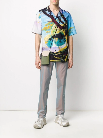 Shop Valentino Printed Shirt In Multicolor