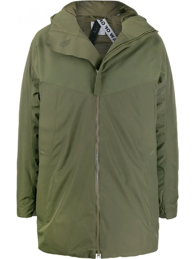 Shop Mammut Delta X Hs Thermo Parka In Green