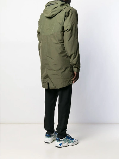 Shop Mammut Delta X Hs Thermo Parka In Green