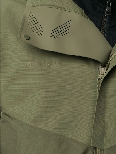 Shop Mammut Delta X Hs Thermo Parka In Green