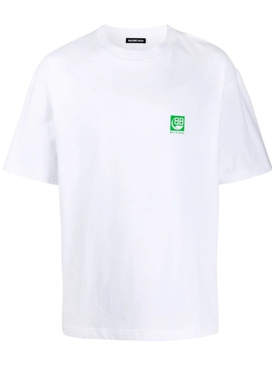 Shop Balenciaga Cotton T-shirt