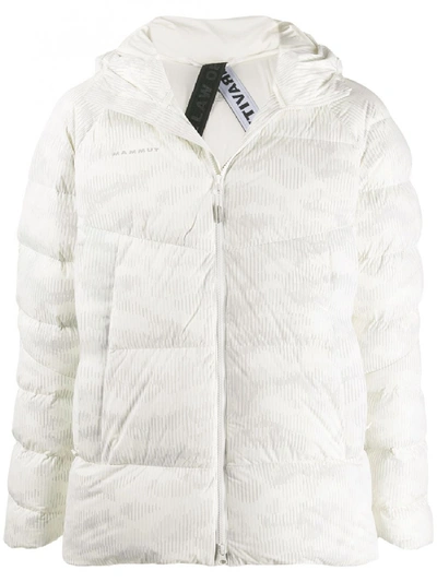 Shop Mammut Delta X Zun In Down Jacket In White