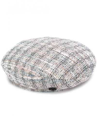 Shop Maison Michel New Billy Hat In Multicolor
