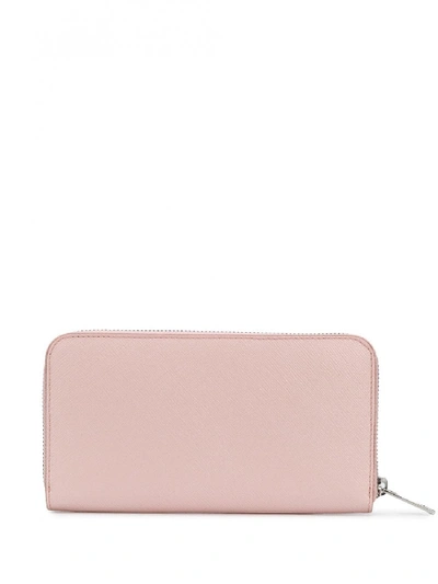Shop Givenchy Iconic Leather Zip Wallet