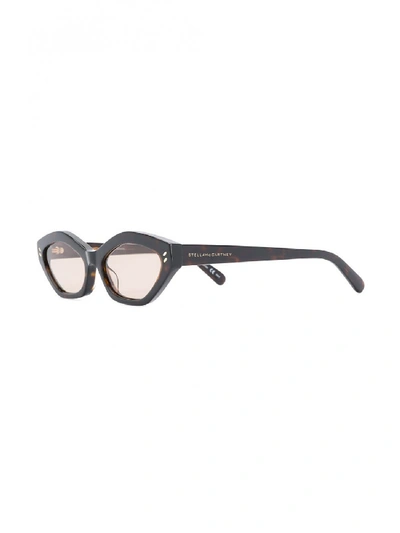 Shop Stella Mccartney Sunglasses In Brown