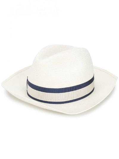 Shop Borsalino Panama Straw Hat
