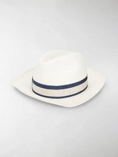 Shop Borsalino Panama Straw Hat