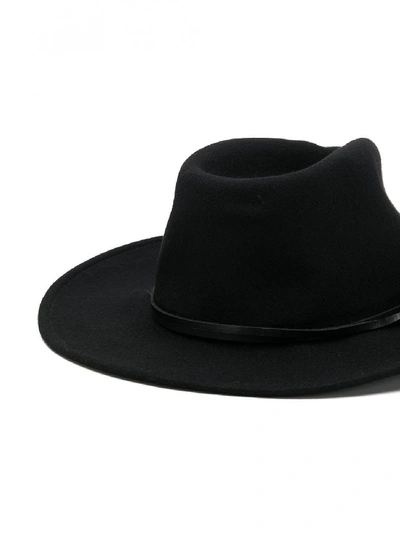 Shop Woolrich Wool Hat In Black