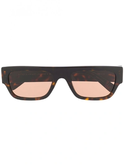 Shop Stella Mccartney Sunglasses In Brown