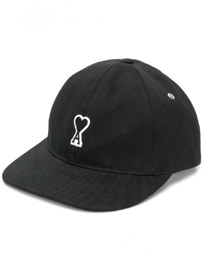 Shop Ami Alexandre Mattiussi Logo Cotton Hat