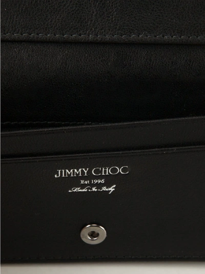 Shop Jimmy Choo Belsize Wallet In Black