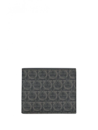 Shop Ferragamo Travel Leather Wallet In Black