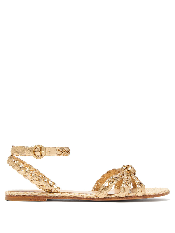 gianvito rossi gold sandals