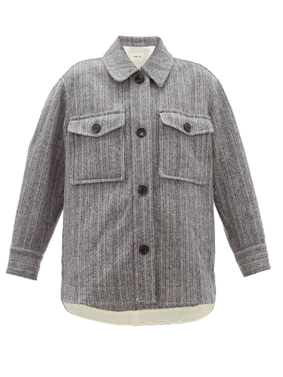 Isabel Marant Étoile Isabel Marant Etoile Grey Wool Garvey Coat In 02gb  Greyis | ModeSens