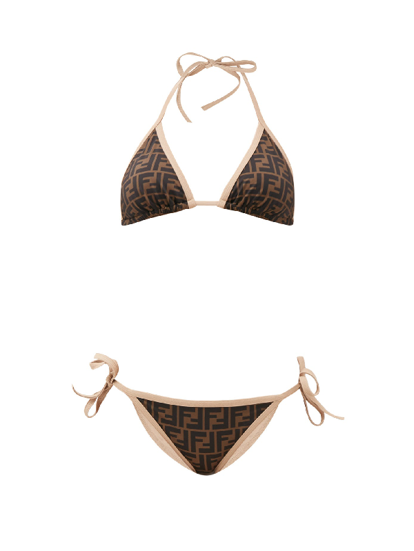 fendi print bathing suit