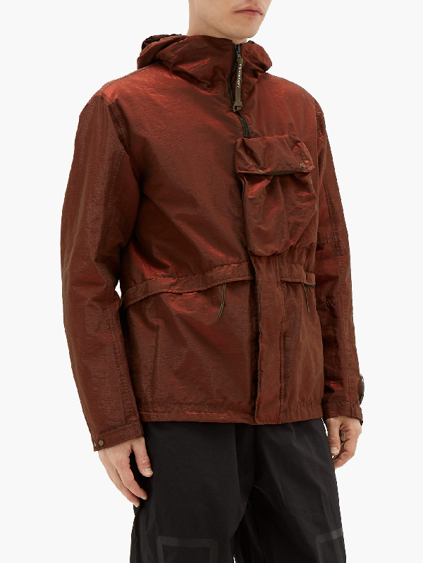 C.p. Company Prism Hooded Ripstop Jacket In Red | ModeSens