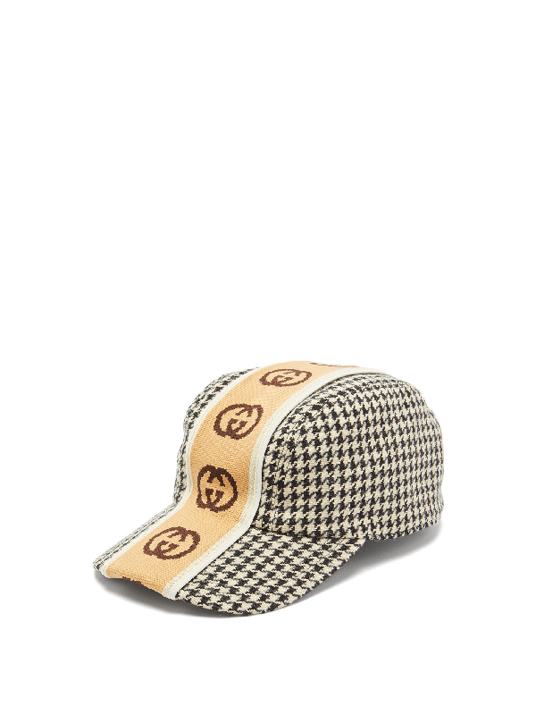 gucci cap stripe down middle