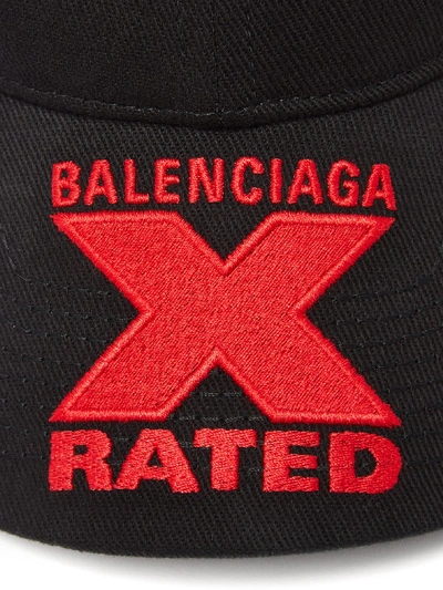balenciaga x rated cap