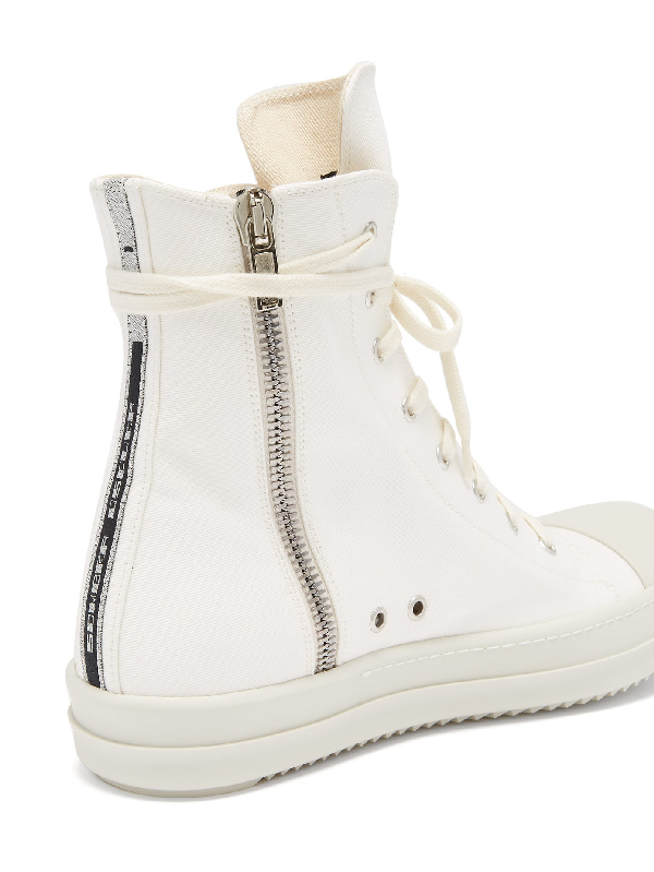 rick owens canvas shoes