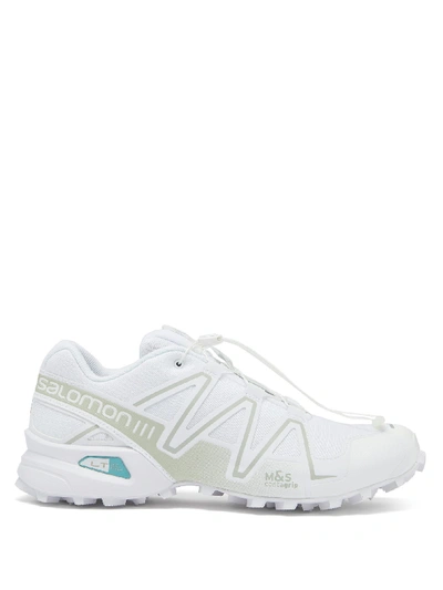 Salomon Speedcross 3 Adv Mesh Trainers In White ModeSens