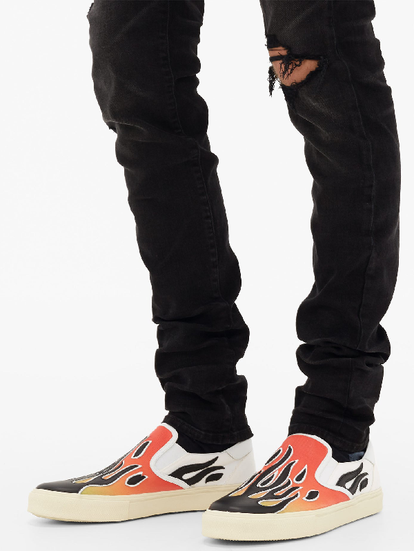 amiri flame sneakers