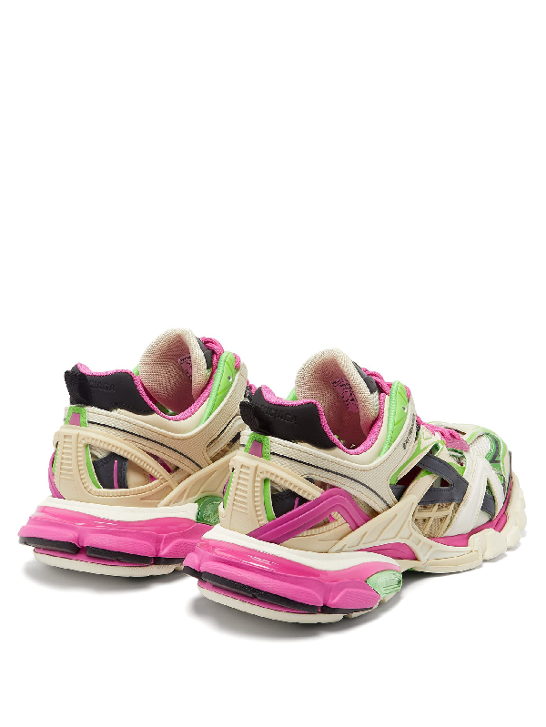pink green and white balenciaga