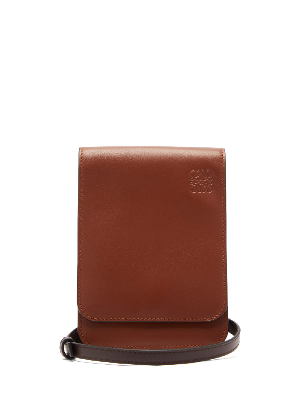 loewe gusset flat crossbody bag