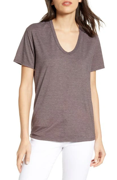 Shop Ag Henson T-shirt In Rocky Mauve