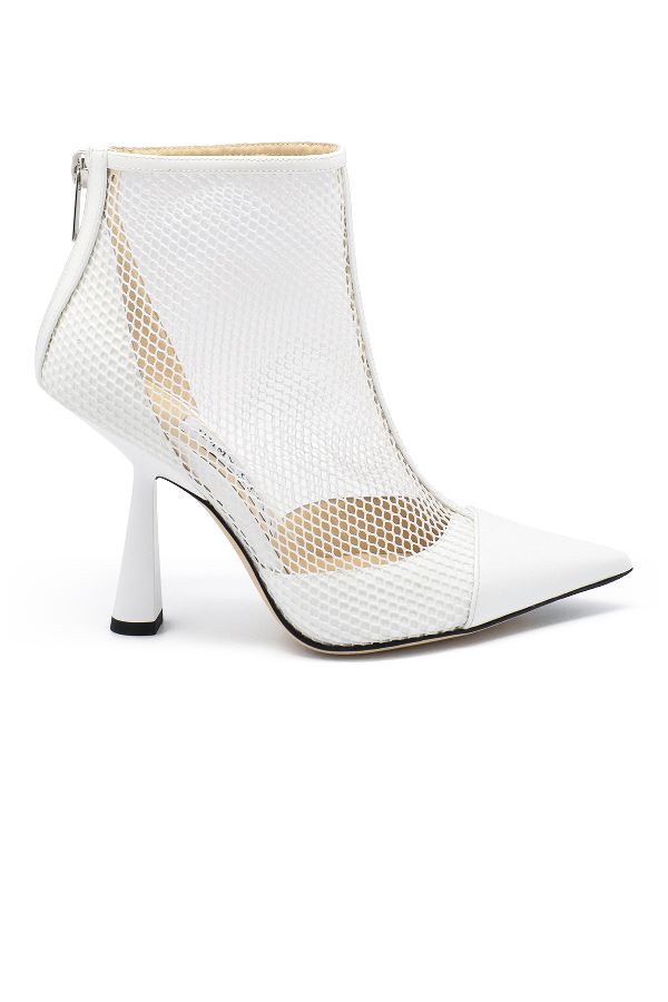 jimmy choo white booties
