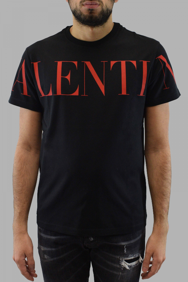 black and red valentino t shirt