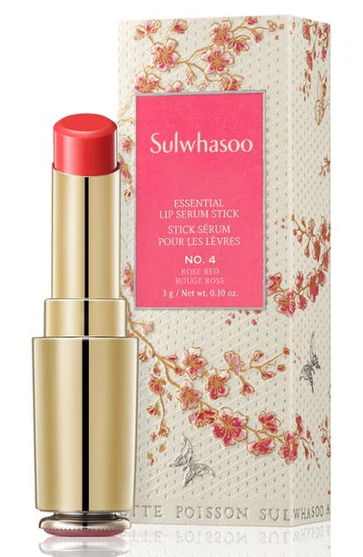 Shop Sulwhasoo Essential Lip Serum Stick In Rose Red