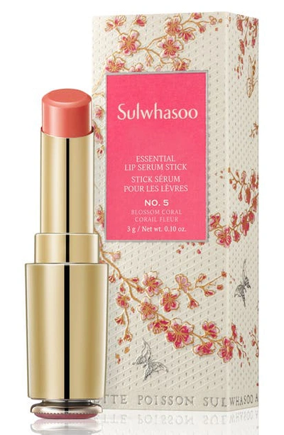 Shop Sulwhasoo Essential Lip Serum Stick In Blossom Coral