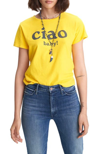 Shop Mother The Little Goodie Goodie Tee In Ciao Baby